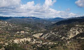 Pohoří Troodos na Kypru