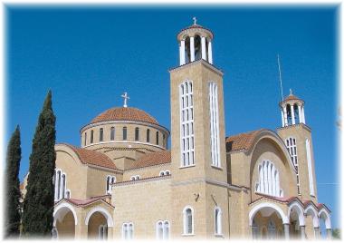 Paralimni - kostel sv. Jiří
