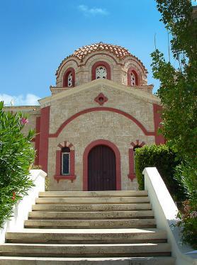 Paphos - řecká kaple