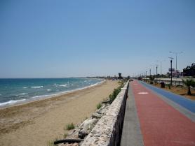 Pobřeží u letoviska Famagusta, Kypr