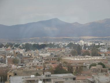 Kyperské město Nikosia
