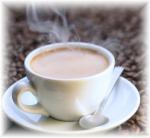 Kyperské kafenes a podávaná káva