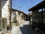 Kyperská vesnička Kakopetria